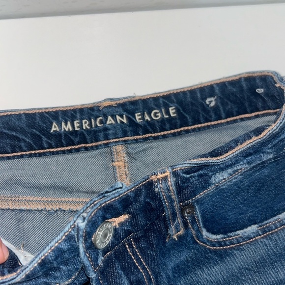 Dark blue American eagle jean shorts - Picture 3 of 3